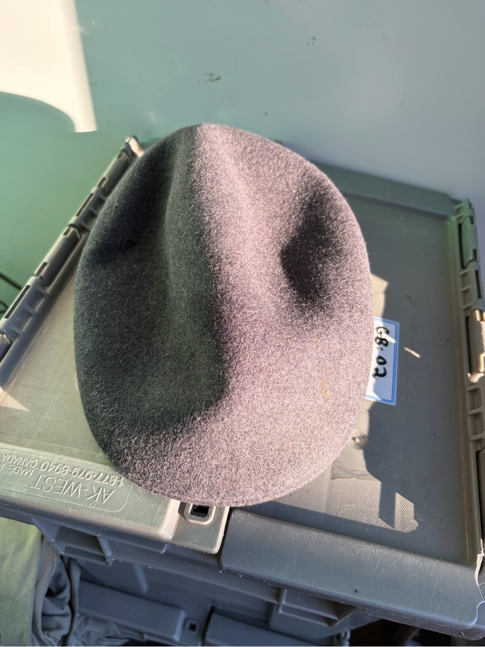 Hunt Club Men’s Wool Beret - Black